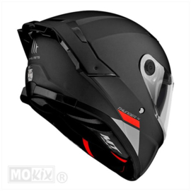 MT Thunder 4 SV solid mat zwart integraal helm