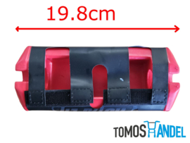 Barpad en handvatset protaper rood  (voor cross stuur)