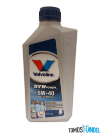 Valvoline 5W40 full synth olie (niet voor Tomos)