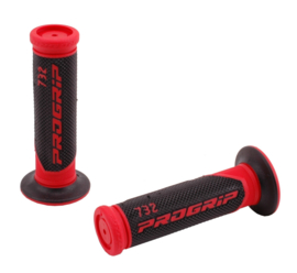 Progrip handvaten zwart / rood