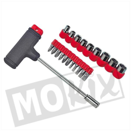 T-sleutel set 11delig