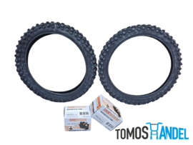 *ACTIE* Set Duro 16 inch crossbanden met binnenbanden