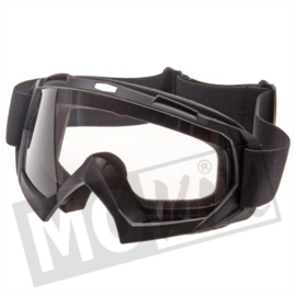 Crossbril voor cross helm MKX zwart
