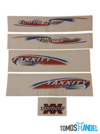 Stickerset Tomos Taxxity A35