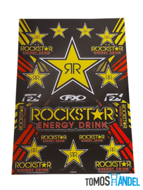 Stickerset Rockstar Energy groot