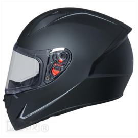 MT Stinger solid mat zwart integraal helm