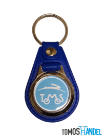 Sleutelhanger Tomos blauw