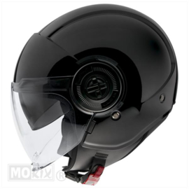 MT Viale SV glans zwart jet helm