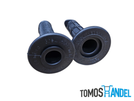 Domino handvaten set zwart cross enduro