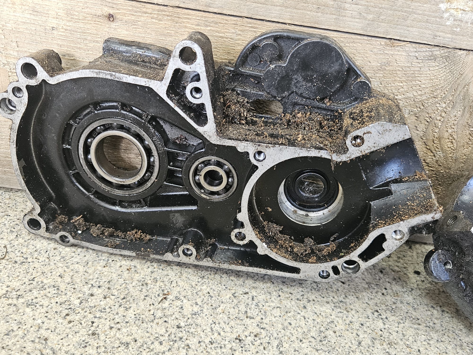 Carters / motorblok met nieuwe type spoelpoorten [KOOPJESHOEK]
