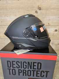 Atom 2 SV flip up systeem helm mat zwart [KOOPJESHOEK]