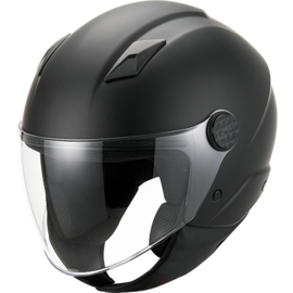 Vito Jet Uno Jet helm zwart XS/S/M/L/XL/XXL