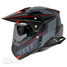 MT Duosport Patrol helm rood