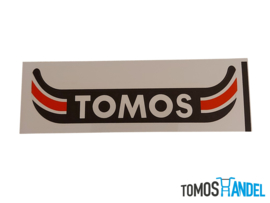 Sticker kentekenplaathouder Tomos classic hoog model