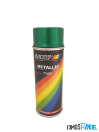 Motip spuitverf metallic groen 400mL