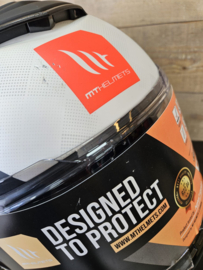 HELM THUNDER 4 SV EXEO MAT ZWART/ROOD L
