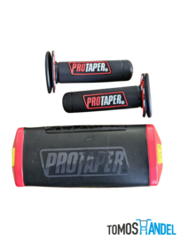 Barpad en handvatset protaper rood  (voor cross stuur)