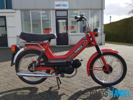 Stickerset Tomos S25 A3 rood / zwart classic