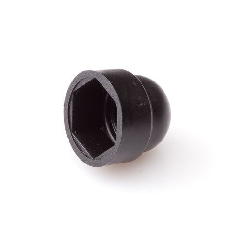 Moer plastic beschermkap / afwerk dop M10 zwart (zak 10 stuks) | framedelen | Tomoshandel