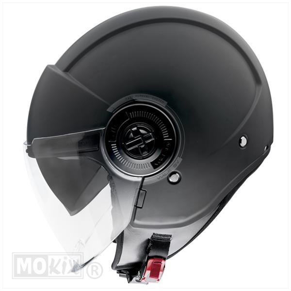 MT Viale SV mat zwart jet helm