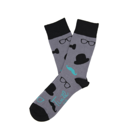 Tintl socks - herensokken Moustache