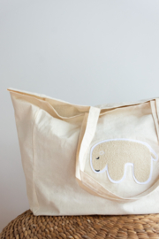 Cotton bag polarbear