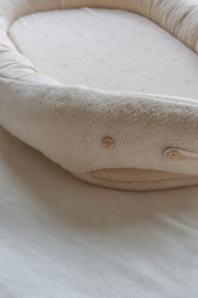 Babynest | bamboo - droogbloem print