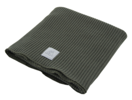 Blanket | junior | knitted rib | available in 7 colours