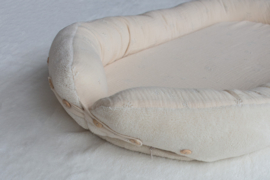 Babynest | bamboo - droogbloem print