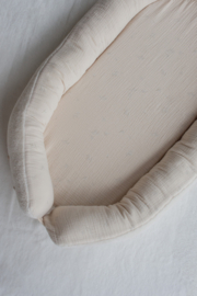 Babynest | bamboo - droogbloem print