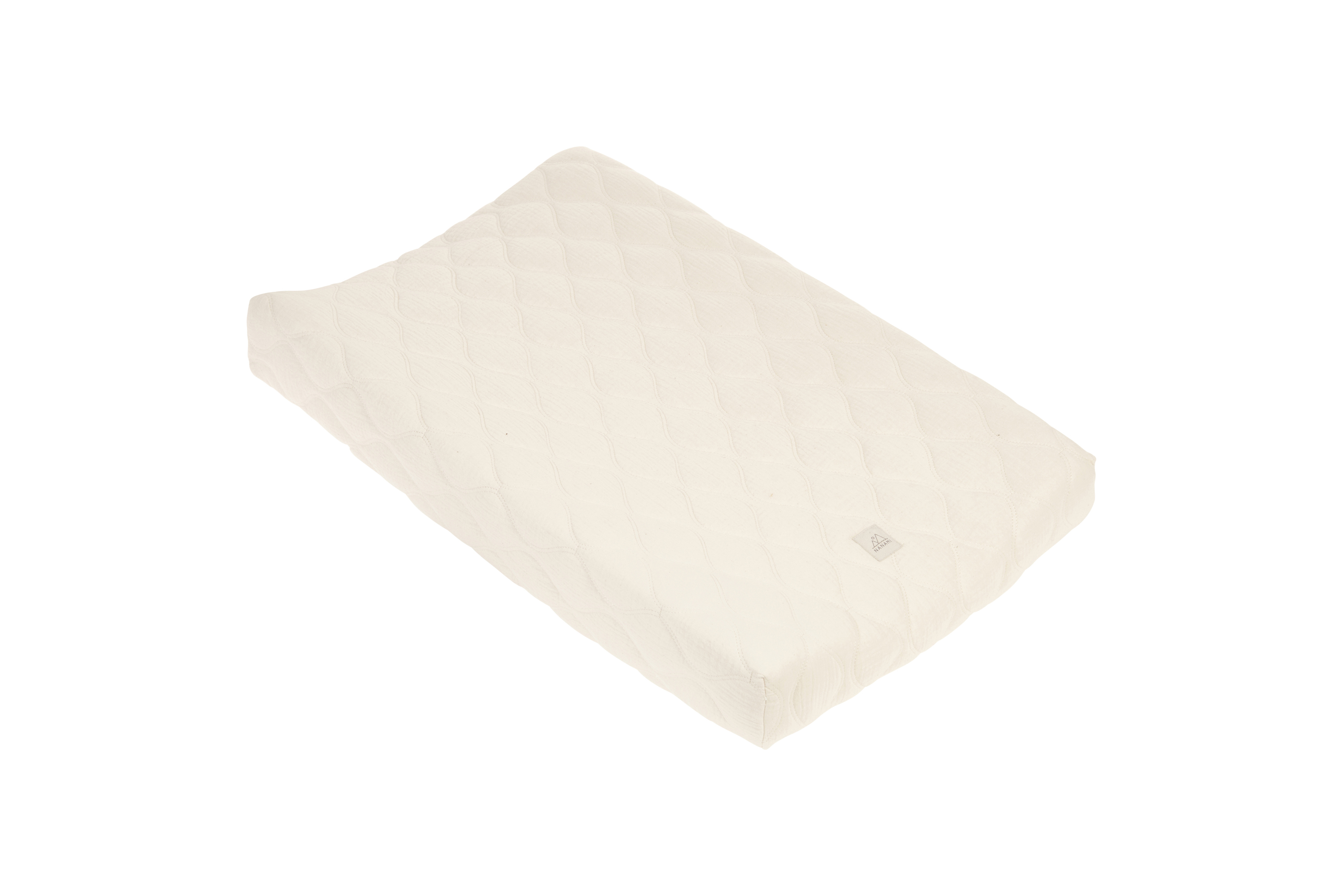 waskussen hoes | Wave bio kleur latte mouseline