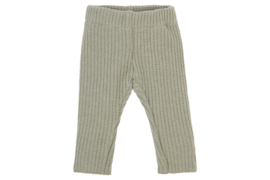 Broek | gebreide rib