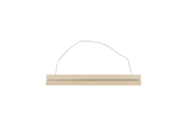 Houten poster hanger + magneetjes