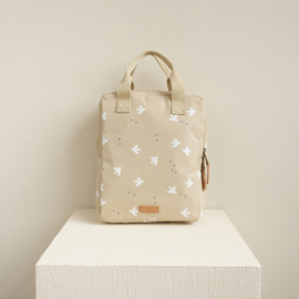 Backpack |  all-over vogel print