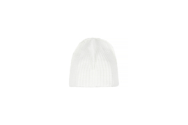 Muts 0-3 maand | knitted rib | Naturel & off-white