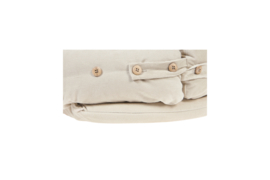 Babynest | geweven rib - naturel
