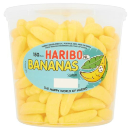 Haribo bananen schuim 150 stuks