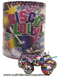 Disco lolly's retro silo 100 stuks