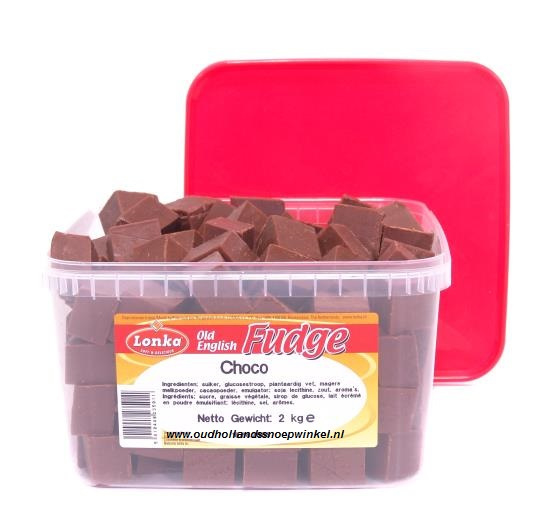 Lonka fudge chocolade 2 kg