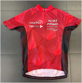 Heren TEAM TRIPRO Cycle Jersey Short Sleeve Rood