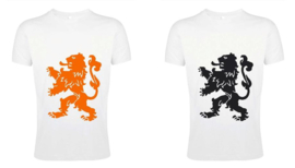 Koningsdag Leeuw T-Shirts Kinderen - Wit