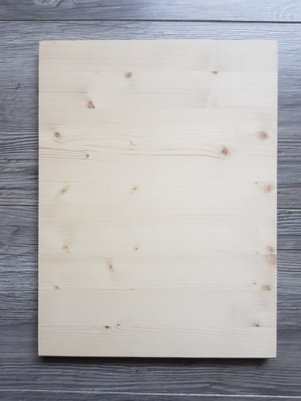 Wardianzaak Beoordeling Terugspoelen Houten bord +/- 30 x 40 cm | Blanco Houten producten | Style & Sticker