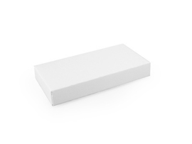 Rechthoekig doosje 1,5x10x5 cm, kleur wit