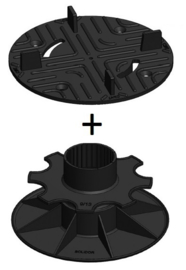 Tegeldragers - Verstelbaar tot 17 cm hoogte