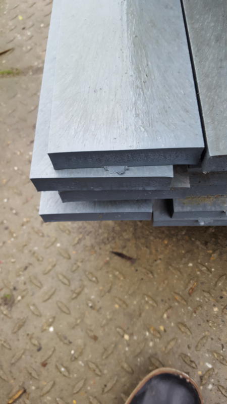 Alternatief beton Terminologie ECO kunststof plank 3,5x 12 x 280 cm | KunststofExpert