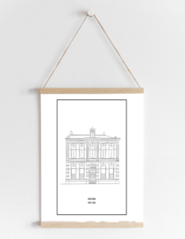 Studentenhuisportret - schets