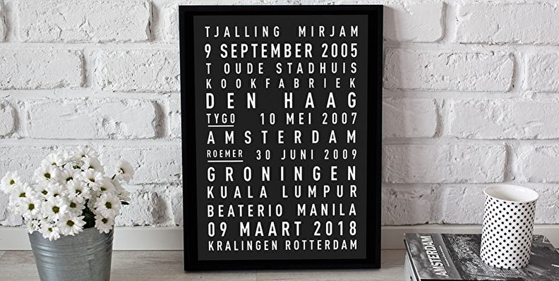 Goede 12,5 jaar getrouwd! | Blog | PosterTime KI-99