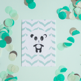 Panda mint || A6 Kaart