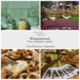 Wijnproeverij vino e antipasti "piccolo"