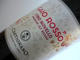Vino Novello "Gaio Rosso" 2025 - Cantina di Castignano